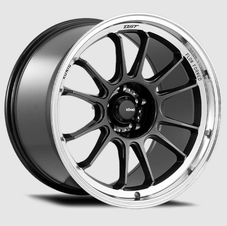 Hypergram - Metallic Carbon - 5x100 - Konig wheels USA
