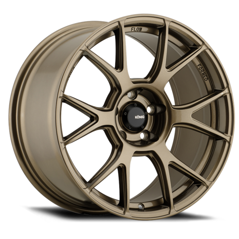 Ampliform - Gloss bronze - 4x100 - Konig wheels USA